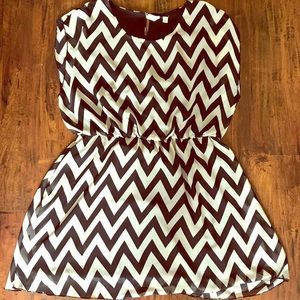 Tacera Dress - Black & White